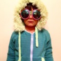 junior raver hoodie, made by Julianne