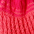 pink market bag, made by Julianne