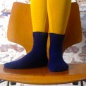 knit socks, made by Julianne