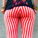 stripedly leggings