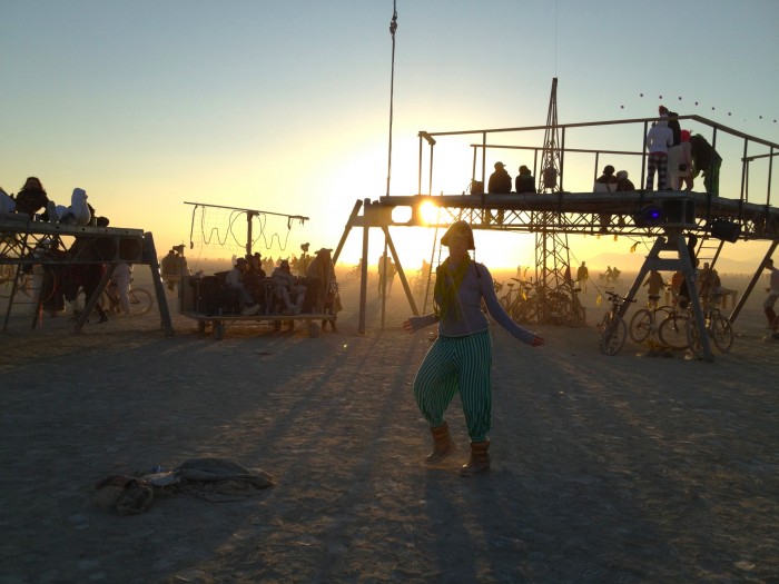 genie pants at Burning Man