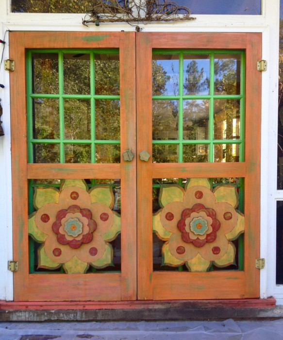 painted doors before