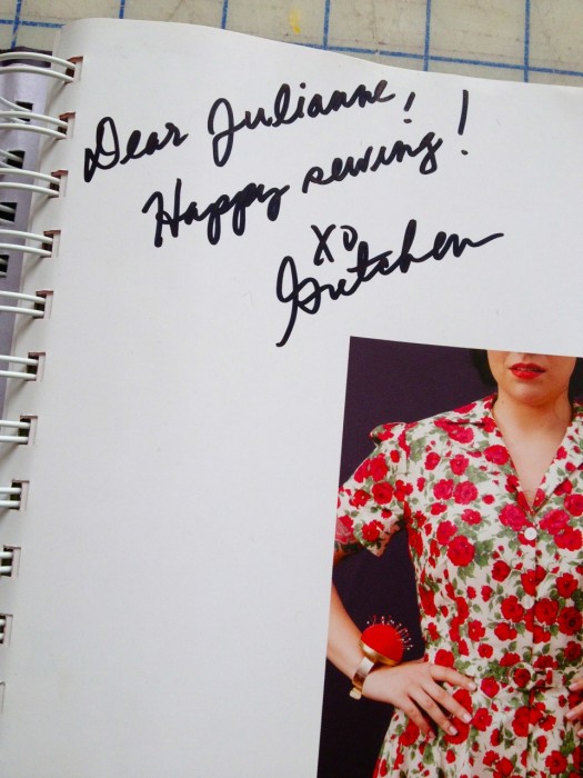 signed Gertie book