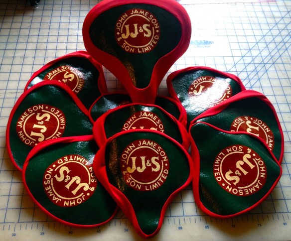 Jameson seat covers, made by Julianne