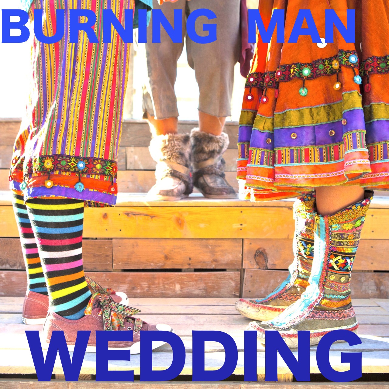Burning Man wedding