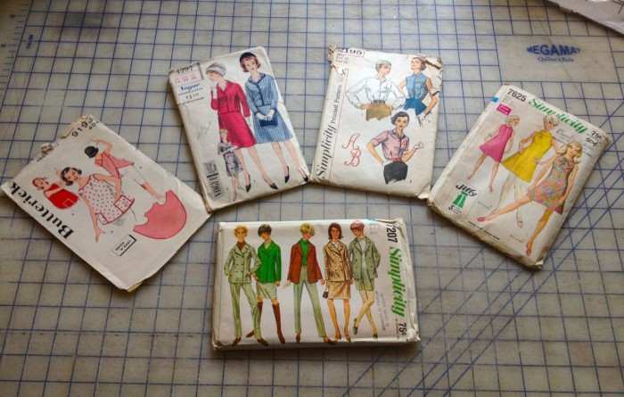 vintage patterns, made by Julianne