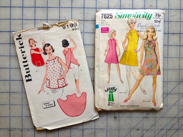 vintage patterns, made by Julianne