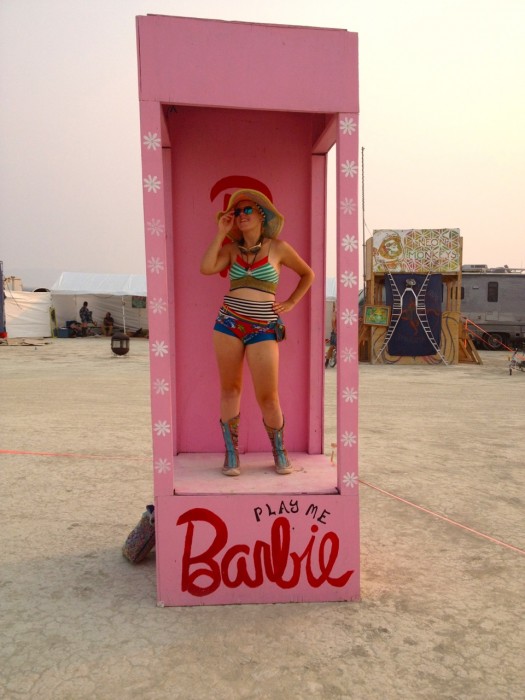 Barbie bikini, made by Julianne