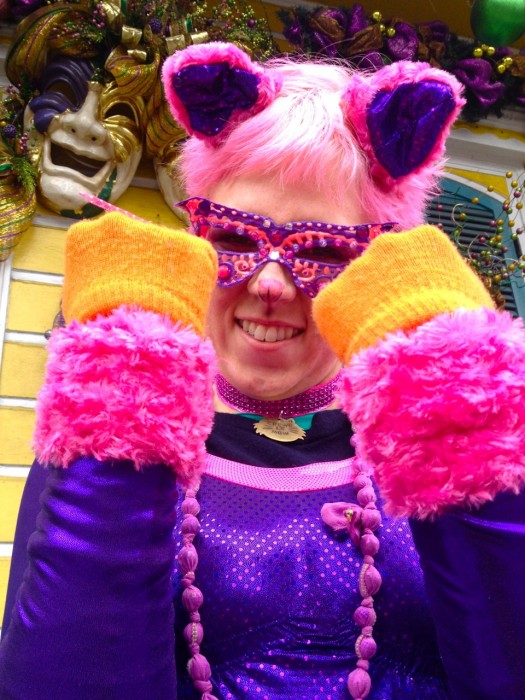 sparklepussy cat costume, made by Julianne