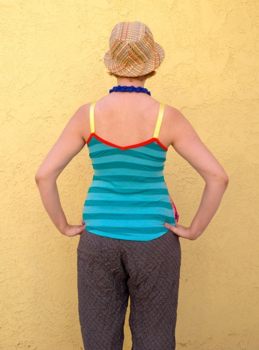 rainbow camisol, made by Julianne
